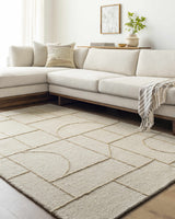 Sanaz Ivory Area Rug - Ornate Home