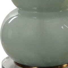 Sanctuary Green/Gray Table Lamp - Ornate Home