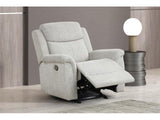 Sandbach Light Gray Glider Recliner - Ornate Home