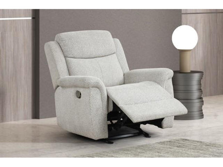 Sandbach Light Gray Glider Recliner - Ornate Home