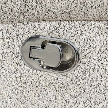 Sandbach Light Gray Reclining Loveseat - Ornate Home