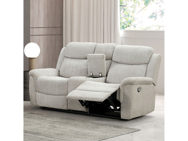 Sandbach Light Gray Reclining Loveseat - Ornate Home
