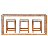 Sandbar Nomad Snow/Natural Console - Ornate Home