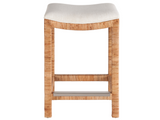 Sandbar Nomad Snow/Natural Console Stool - Ornate Home