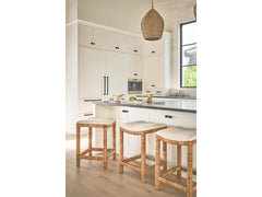 Sandbar Nomad Snow/Natural Console Stool - Ornate Home