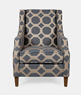 Sanders Grey Accent Chair - Ornate Home
