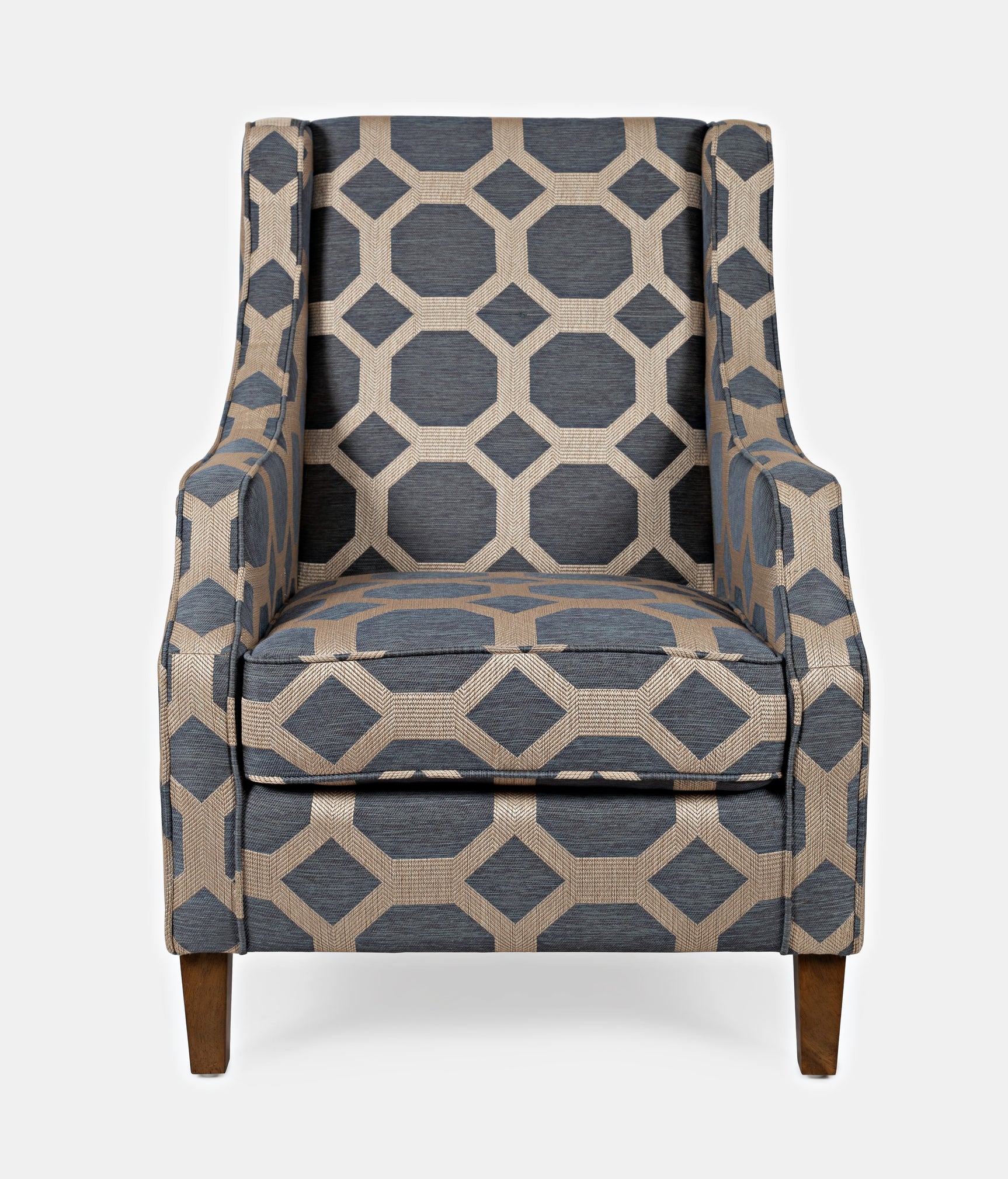 Sanders Grey Accent Chair - Ornate Home