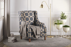 Sanders Grey Accent Chair - Ornate Home