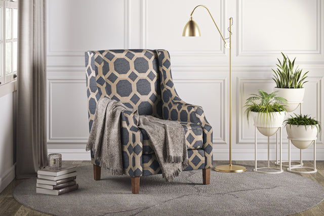 Sanders Grey Accent Chair - Ornate Home