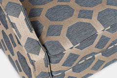Sanders Grey Accent Chair - Ornate Home