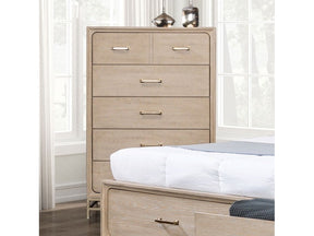 Sandnes Light Oak Chest - Ornate Home