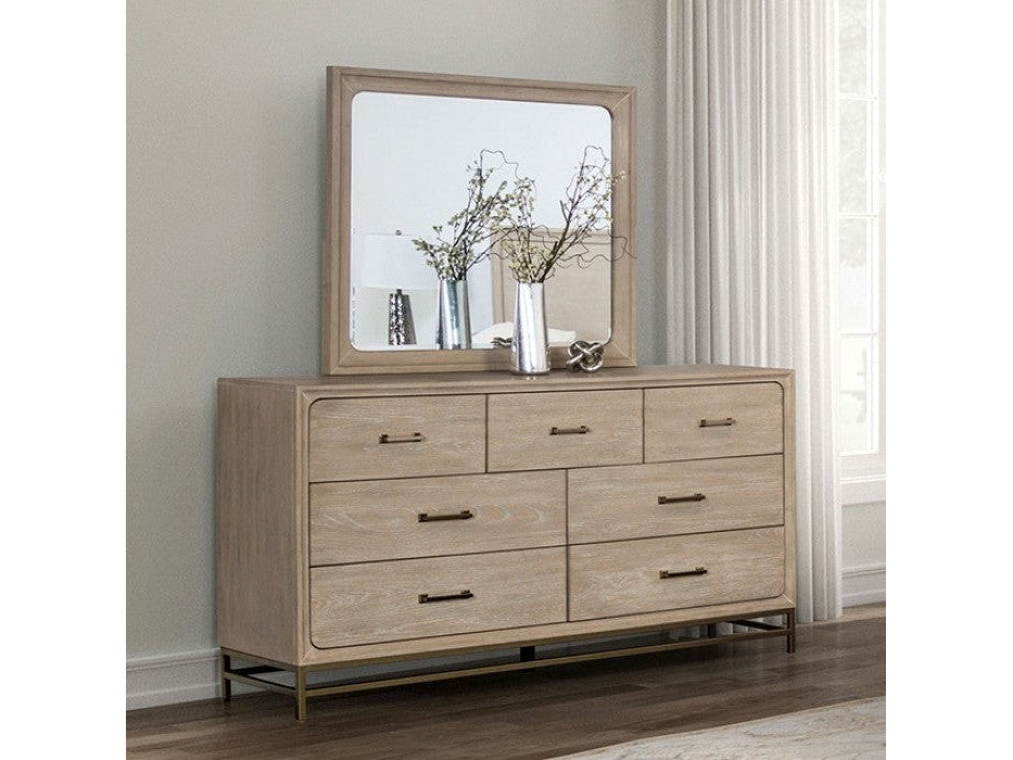 Furniture of America Sandnes Light Oak Dresser