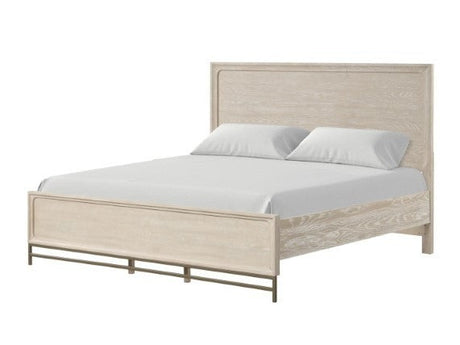 Sandnes Light Oak Eastern King Bed - Ornate Home