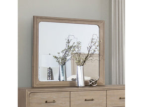 Sandnes Light Oak Mirror - Ornate Home