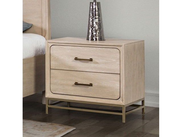 Sandnes Light Oak Nightstand - Ornate Home
