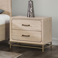 Sandnes Light Oak Queen 5 Piece Bedroom Set w/2 Nightstands - Ornate Home