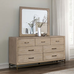 Sandnes Light Oak Queen 5 Piece Bedroom Set w/Chest - Ornate Home