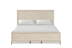Sandnes Light Oak Queen Bed - Ornate Home