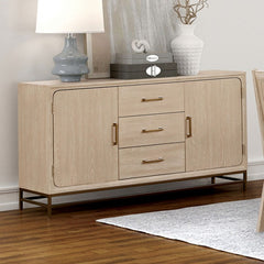 Sandnes Light Oak Server - Ornate Home