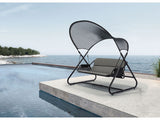 Sandor Black Outdoor Chair - Ornate Home