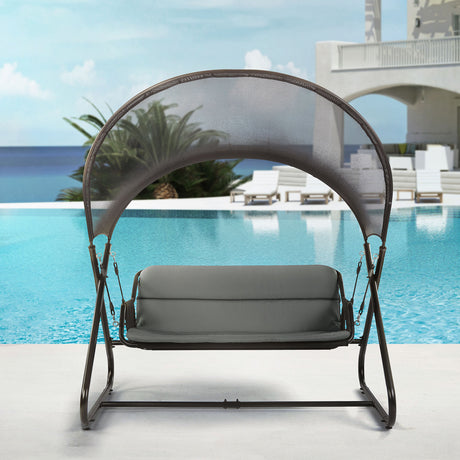 Sandor Black Outdoor Chair - Ornate Home