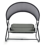 Sandor Black Outdoor Chair - Ornate Home