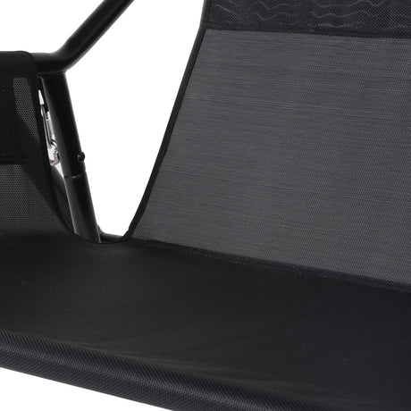 Sandor Black Outdoor Chair - Ornate Home