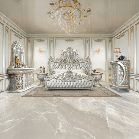 Sandoval Champagne Nightstand - Ornate Home