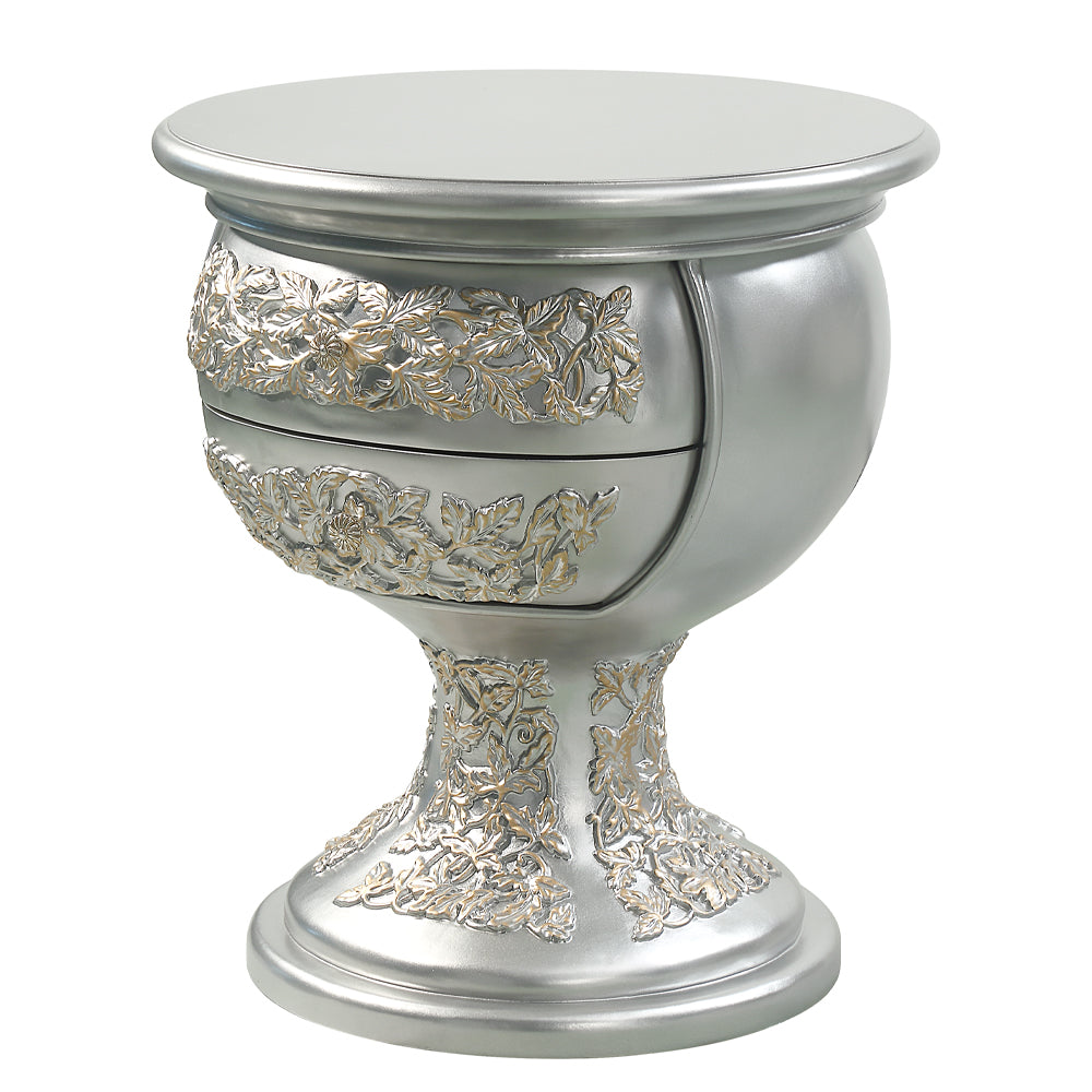 Sandoval Champagne Nightstand - Ornate Home