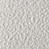 Sandro White Boucle / Walnut Finish Eastern King Bed - Ornate Home