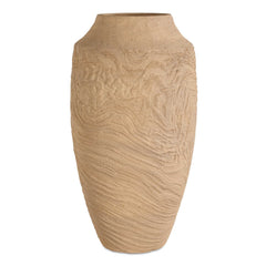 Sandstone Flow Terracotta Large Vase - Ornate Home