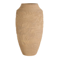 Sandstone Flow Terracotta Large Vase - Ornate Home