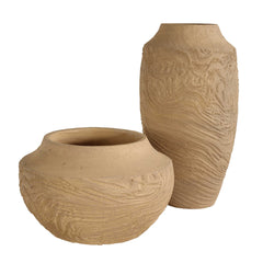 Sandstone Flow Terracotta Small Vase - Ornate Home