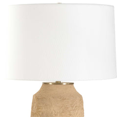 Sandstone Flow Terracotta Table Lamp - Ornate Home