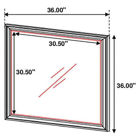 Sandy Beach Cream White 5-piece California King Bedroom Set - Ornate Home