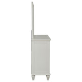 Sandy Beach Cream White Dresser and Mirror - Ornate Home