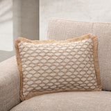 Sandy Cove Natural 14"x20" Throw Pillow (Set of 2)