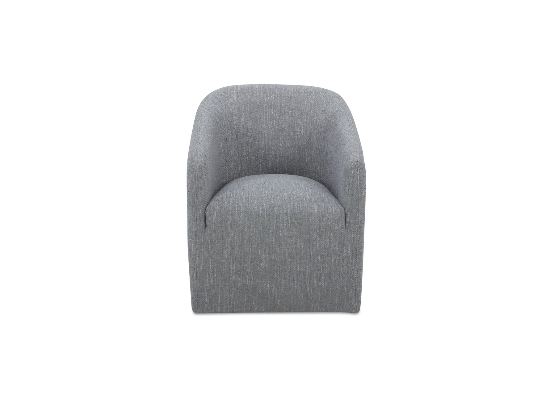 Sandy Grey Rolling Dining Chair - Ornate Home