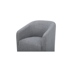 Sandy Grey Rolling Dining Chair - Ornate Home