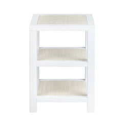Sandy Shores White/Cream Side Table - Ornate Home