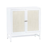 Sandy Shores White/Cream Two-Door Cabinet - Ornate Home