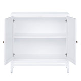 Sandy Shores White/Cream Two-Door Cabinet - Ornate Home