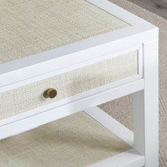 Sandy Shores White/Tan Cocktail Table - Ornate Home