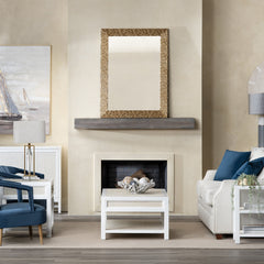 Sandy Shores White/Tan Cocktail Table - Ornate Home