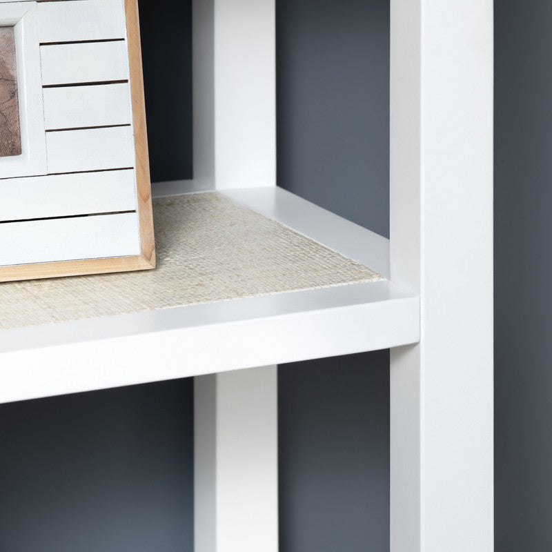 Sandy Shores White/Tan Etagere - Ornate Home