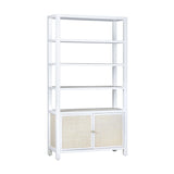 Sandy Shores White/Tan Etagere - Ornate Home