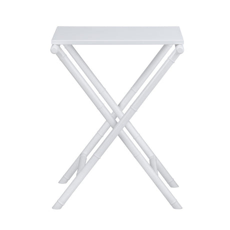 Sandy Shores White/Tan Tray Table - Ornate Home