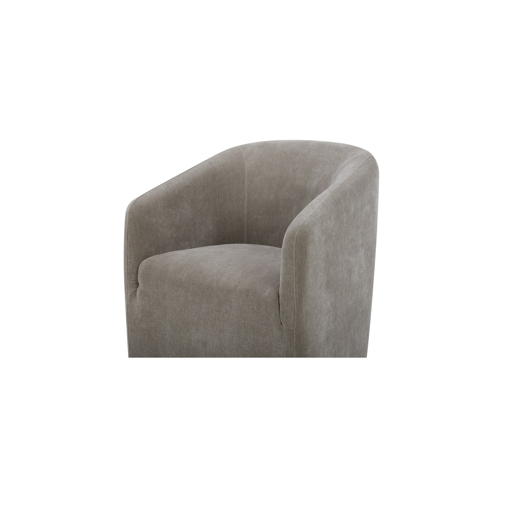 Sandy Taupe Rolling Dining Chair - Ornate Home