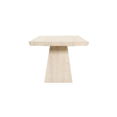 Sanford Cream Washed Dining Table - Ornate Home