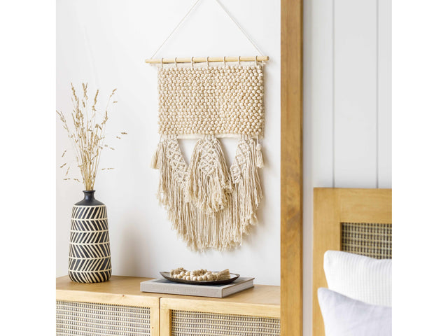 Sangali Woven Rattan Wall Hanging - Ornate Home